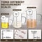 High Borosilicate Glass Measuring Cup Clear Scale Beaker With Handle V Spout Heat Resistant Kitchen 2