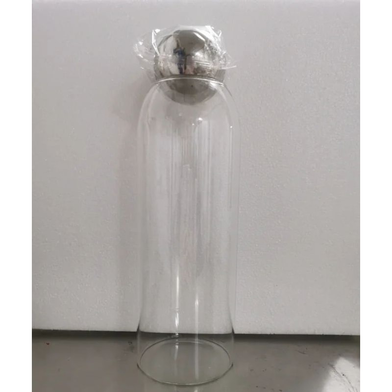 Golden Cork Lid Glass Storage Jar Airtight Kitchen Food Container For Coffee Beans Tea Snacks Home 9