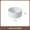 Elevated Ceramic Dog Bowl Set With Wooden Stand AntiSlip Double Food Water Feeder For Medium Large 9