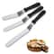 Professional Angled Icing Spatula Set With Offset Stainless Steel Blades Cake Decorating Palette Kn