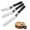 Professional Angled Icing Spatula Set With Offset Stainless Steel Blades Cake Decorating Palette Kn