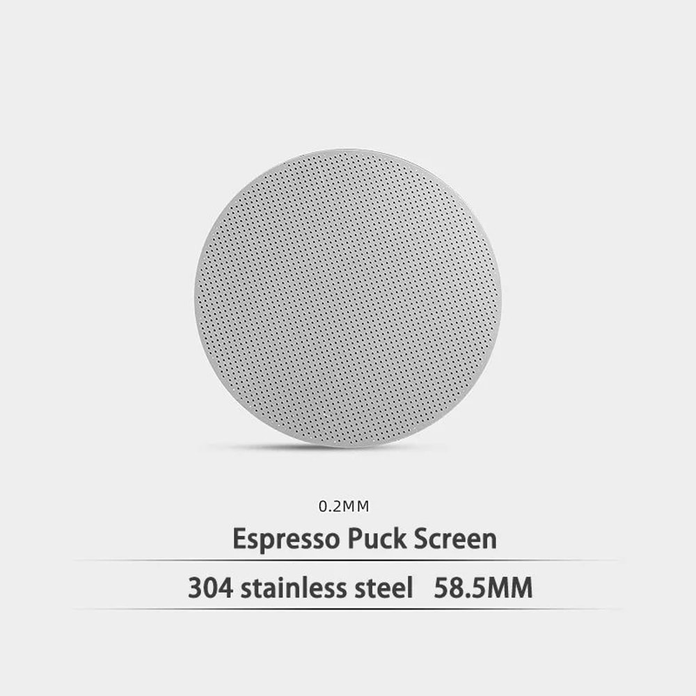 Reusable Espresso Puck Screen Stainless Steel Mesh Coffee Filter 51mm 535mm 585mm Espresso Machine 8