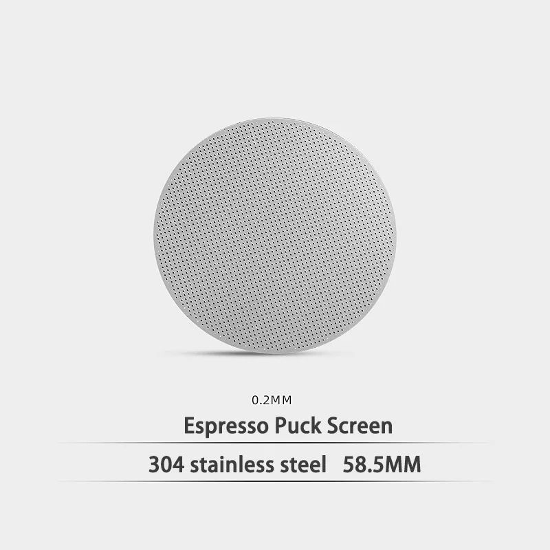 Reusable Espresso Puck Screen Stainless Steel Mesh Coffee Filter 51mm 535mm 585mm Espresso Machine 8
