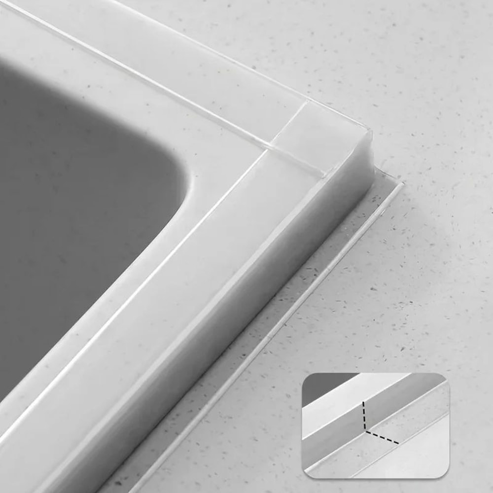 Transparent Waterproof Adhesive Sealing Tape Strip For Kitchen Bathroom Sink Joints Caulk Repair Se 4