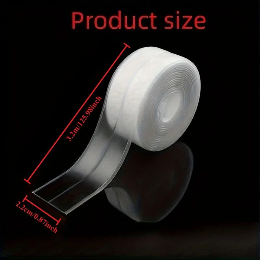Transparent Waterproof Adhesive Sealing Tape Strip For Kitchen Bathroom Sink Joints Caulk Repair Se 6
