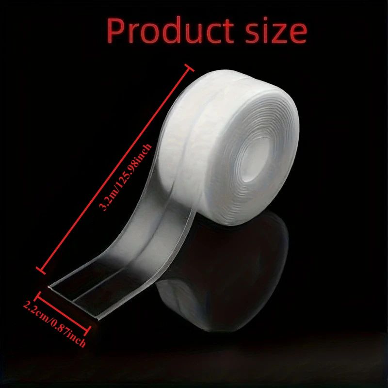 Transparent Waterproof Adhesive Sealing Tape Strip For Kitchen Bathroom Sink Joints Caulk Repair Se 6