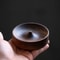 Handmade Black Walnut Incense Burner Tray Solid Wood Round Holder For Tea Ceremony Agarwood Zen Hom 4