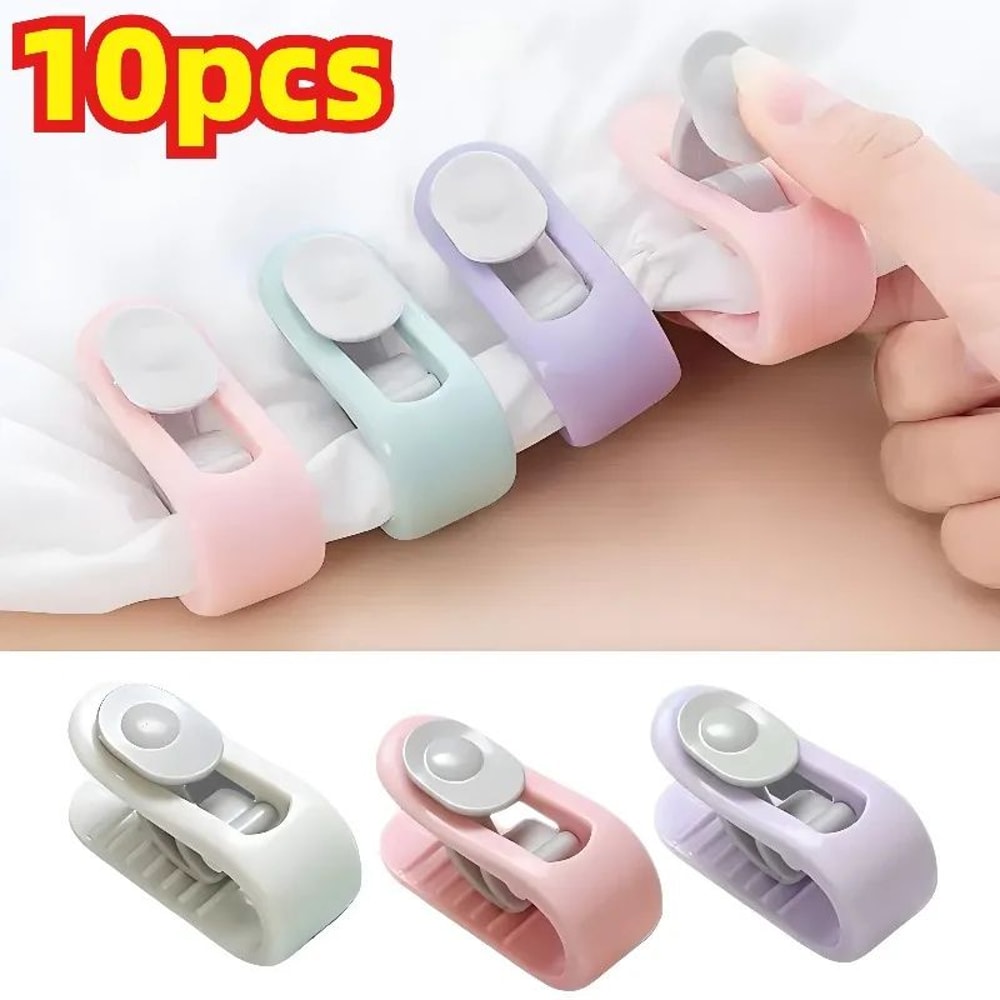 NonSlip Quilt Clips For Duvet Cover Bed Sheet Grippers Blanket Holder Fasteners Comforter Fixer For 0