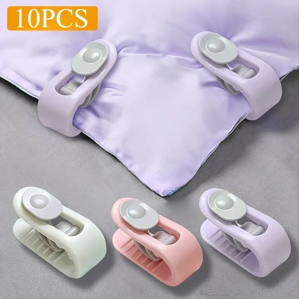 NonSlip Quilt Clips For Duvet Cover Bed Sheet Grippers Blanket Holder Fasteners Comforter Fixer For 6