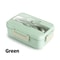 Eco Wheat Straw Bento Lunch Box With Spoon Chopsticks Leakproof Microwave Food Storage Container 7