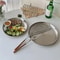 Stainless Steel Dinner Plate Round Stackable Serving Tray Reusable Metal Dessert BBQ Plate For Ca 2
