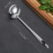 Stainless Steel Soup Oil Separator Colander Spoon Long Handle Grease Skimmer Ladle For Hot Pot Bro