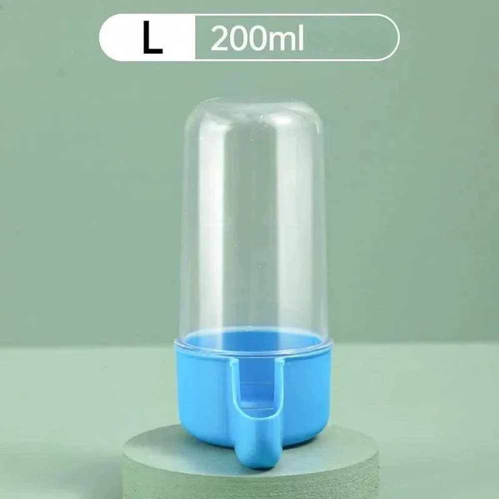 ClipOn Bird Water Feeder Bottle With Drinking Cup Automatic Parrot Cage Water Dispenser For Parake 7