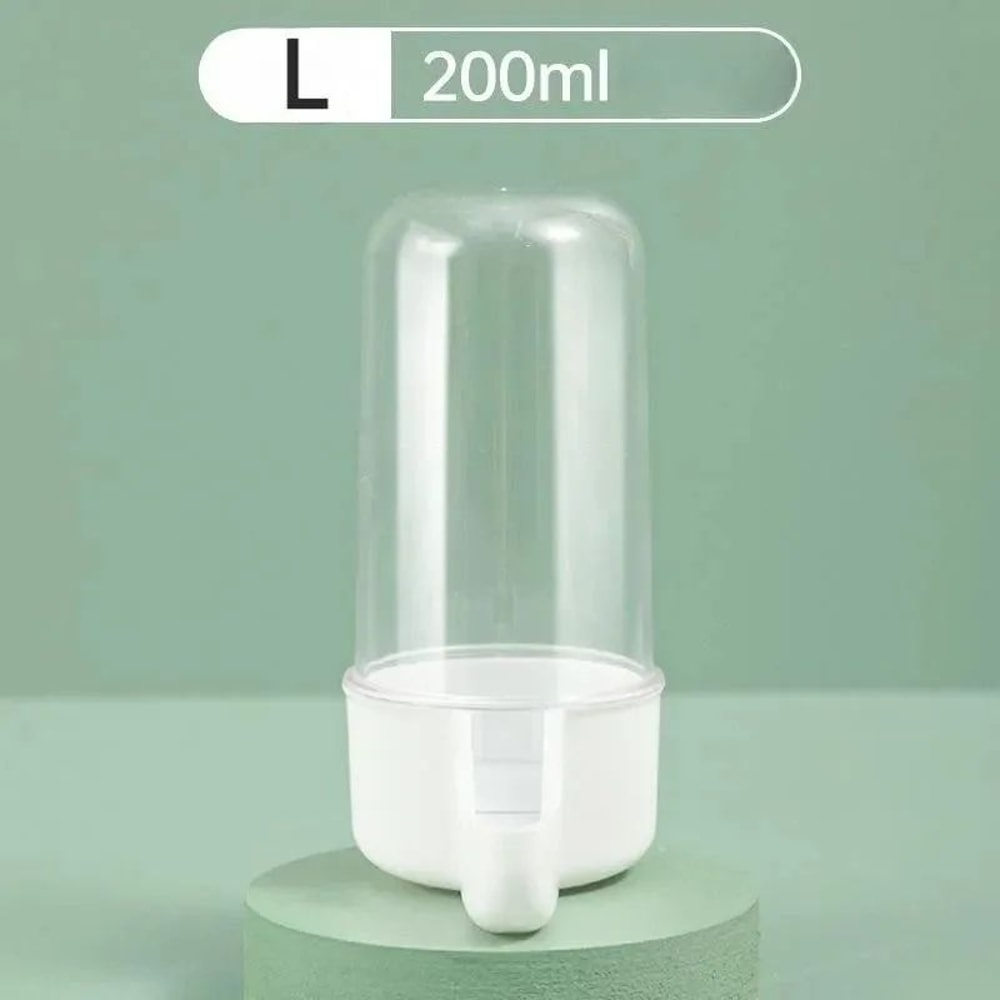 ClipOn Bird Water Feeder Bottle With Drinking Cup Automatic Parrot Cage Water Dispenser For Parake 9