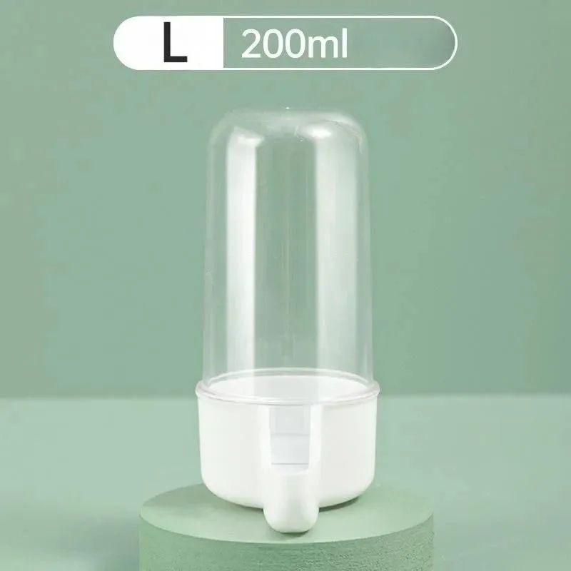 ClipOn Bird Water Feeder Bottle With Drinking Cup Automatic Parrot Cage Water Dispenser For Parake 9