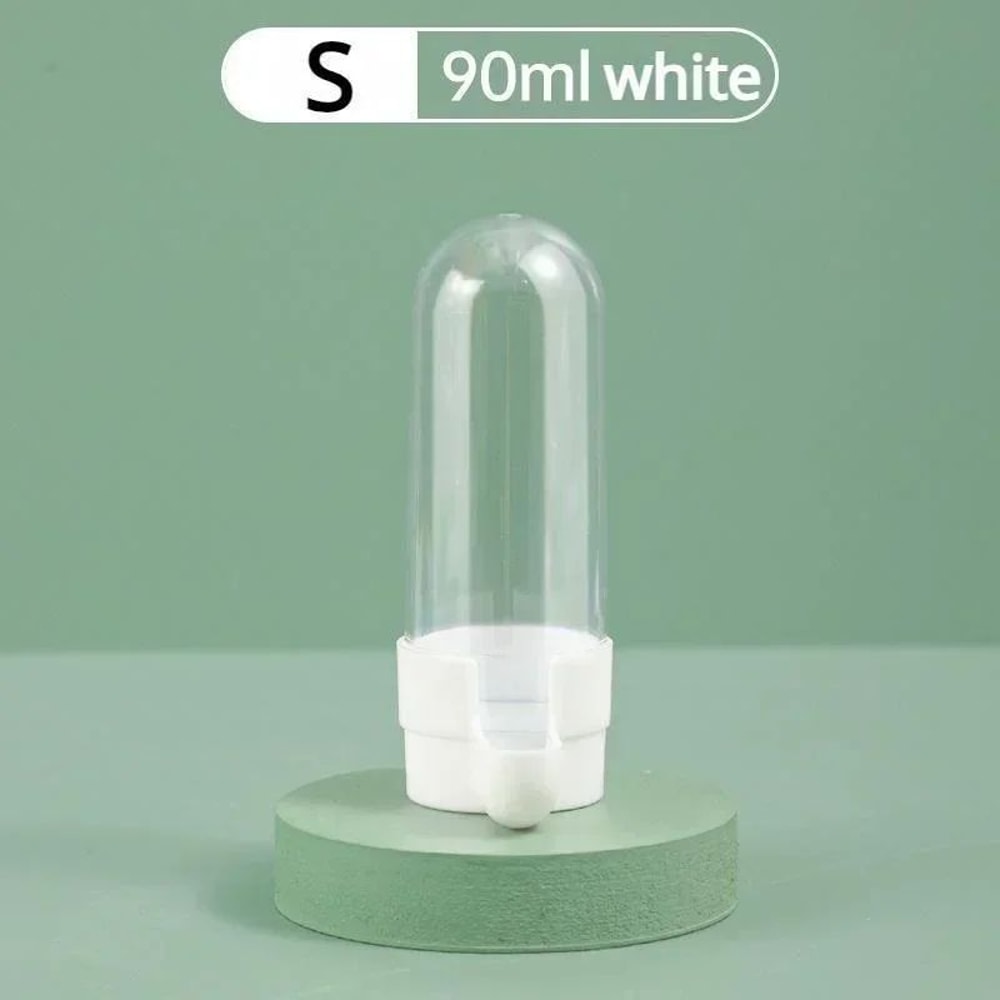 ClipOn Bird Water Feeder Bottle With Drinking Cup Automatic Parrot Cage Water Dispenser For Parake 8