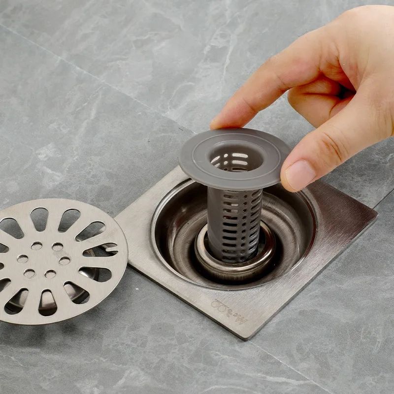 AntiClogging Sink Drain Filter Hair Catcher Plastic Shower Bathroom Drain Strainer For Pipes Tub 1