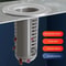 AntiClogging Sink Drain Filter Hair Catcher Plastic Shower Bathroom Drain Strainer For Pipes Tub 3