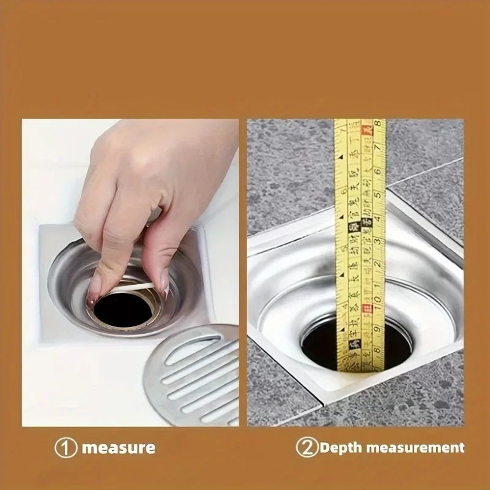 AntiClogging Sink Drain Filter Hair Catcher Plastic Shower Bathroom Drain Strainer For Pipes Tub 5