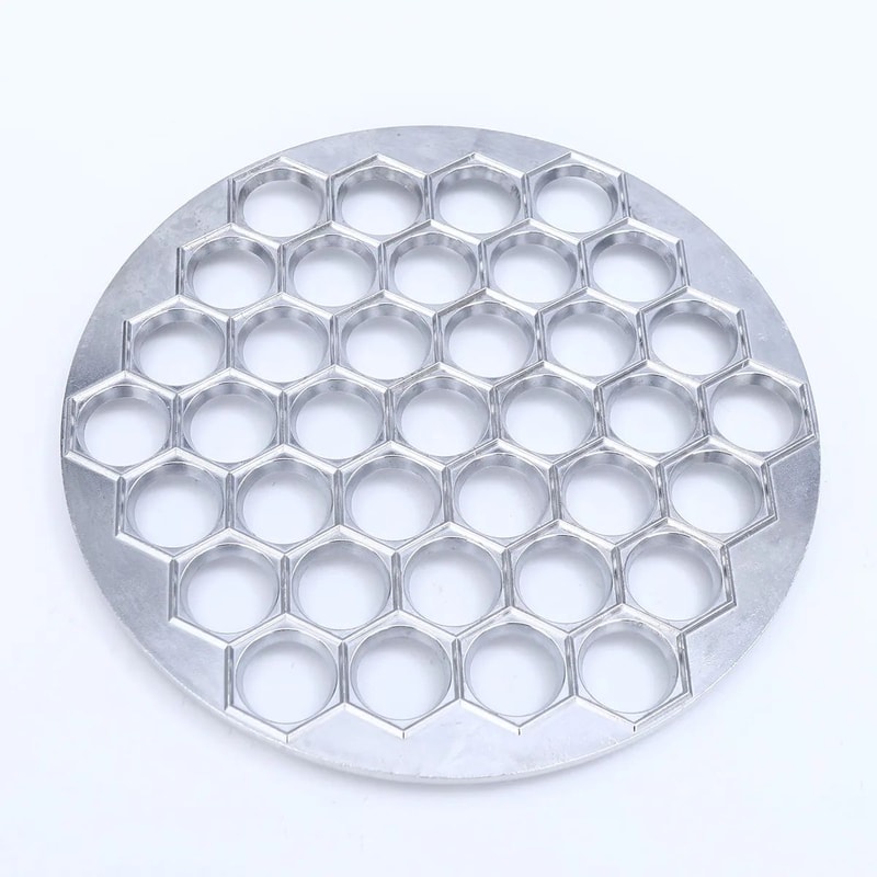 37Hole Aluminum Alloy Dumpling Maker Mold Easy Home Dumpling Ravioli Press Tool For Fast Kitchen 5