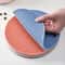 Round Silicone Table Mat Coaster AntiSlip Heat Resistant Pot Holder Coffee Cup Trivet For Kitchen 0