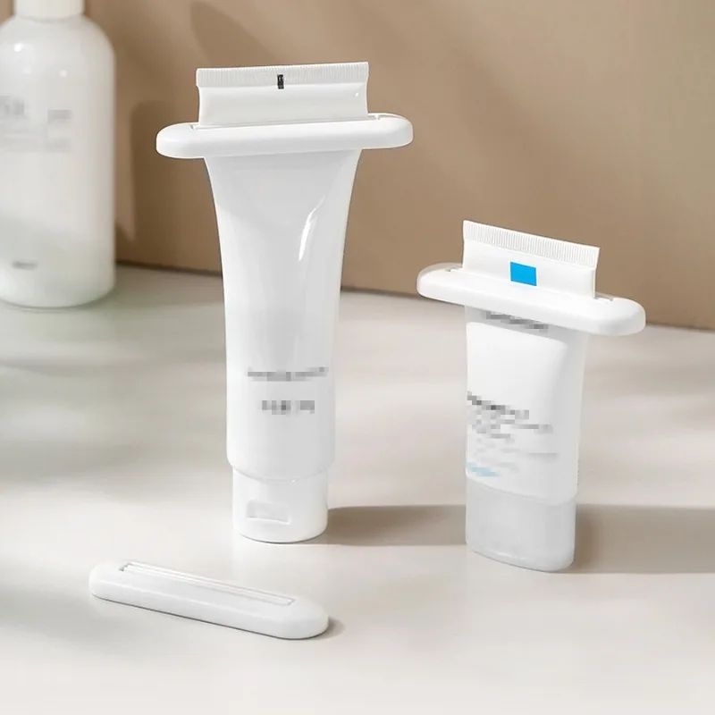Multifunctional Toothpaste Tube Squeezer Dispenser ABS Bathroom Accessory Clamp Tool For WasteFree 1
