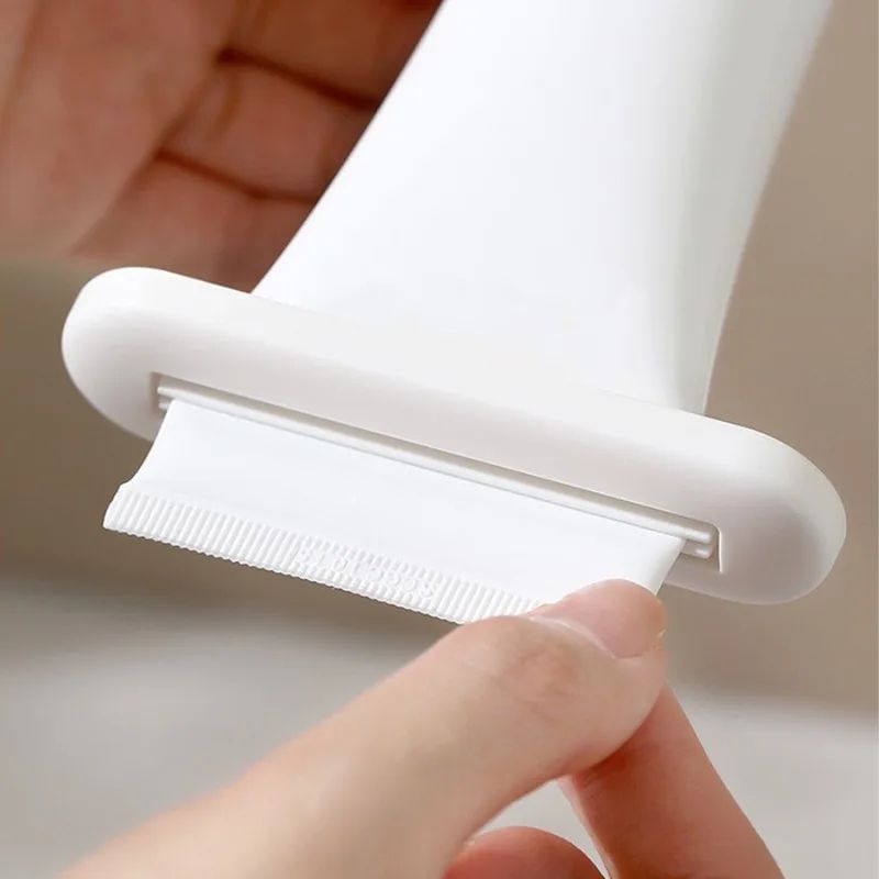 Multifunctional Toothpaste Tube Squeezer Dispenser ABS Bathroom Accessory Clamp Tool For WasteFree 5