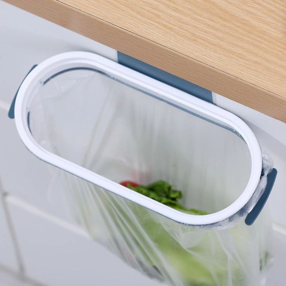 Multipurpose Hanging Trash Bag Holder Towel Rack Portable Kitchen Cabinet Garbage Organizer For B 1