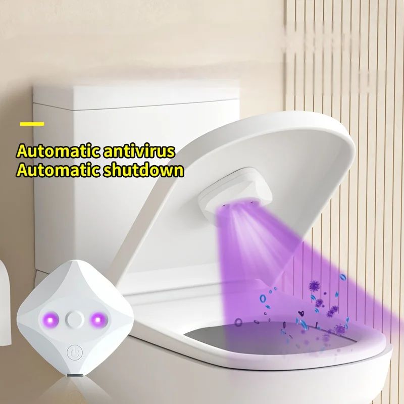 Intelligent Toilet Air Purification Sterilization Lamp Smart Odor Removal Device With Motion Senso 1