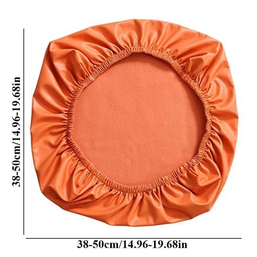 PU Leather Elastic Chair Seat Cover Slipcover Waterproof Seat Protector For Office Dining Hotel Ch 4