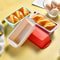 NonStick Silicone Loaf Pan Rectangle Bread Cake Mold BPAFree Flexible Baking Tray For Brownies To 1