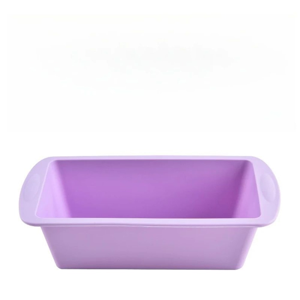NonStick Silicone Loaf Pan Rectangle Bread Cake Mold BPAFree Flexible Baking Tray For Brownies To 8