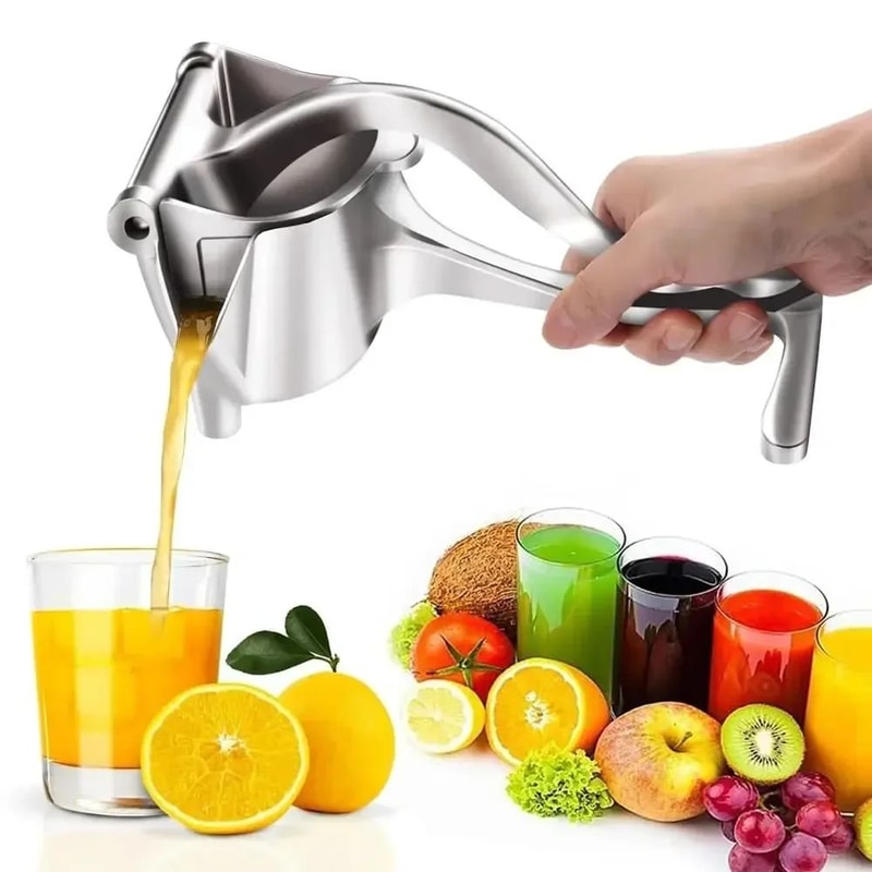 Manual Aluminum Alloy Fruit Juicer Squeezer Handheld Fresh Citrus Juice Extractor For Lemon Lime G 0