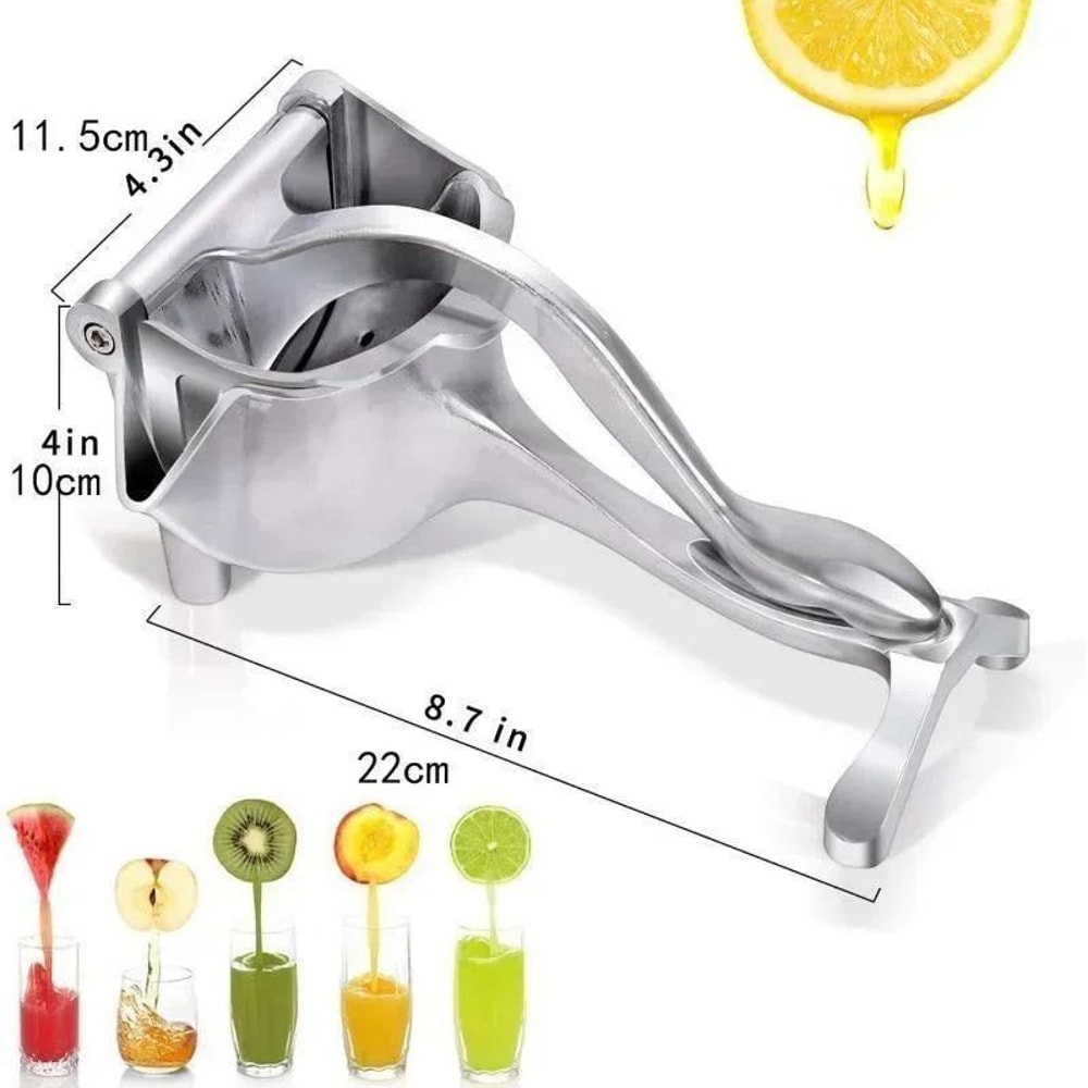 Manual Aluminum Alloy Fruit Juicer Squeezer Handheld Fresh Citrus Juice Extractor For Lemon Lime G 3