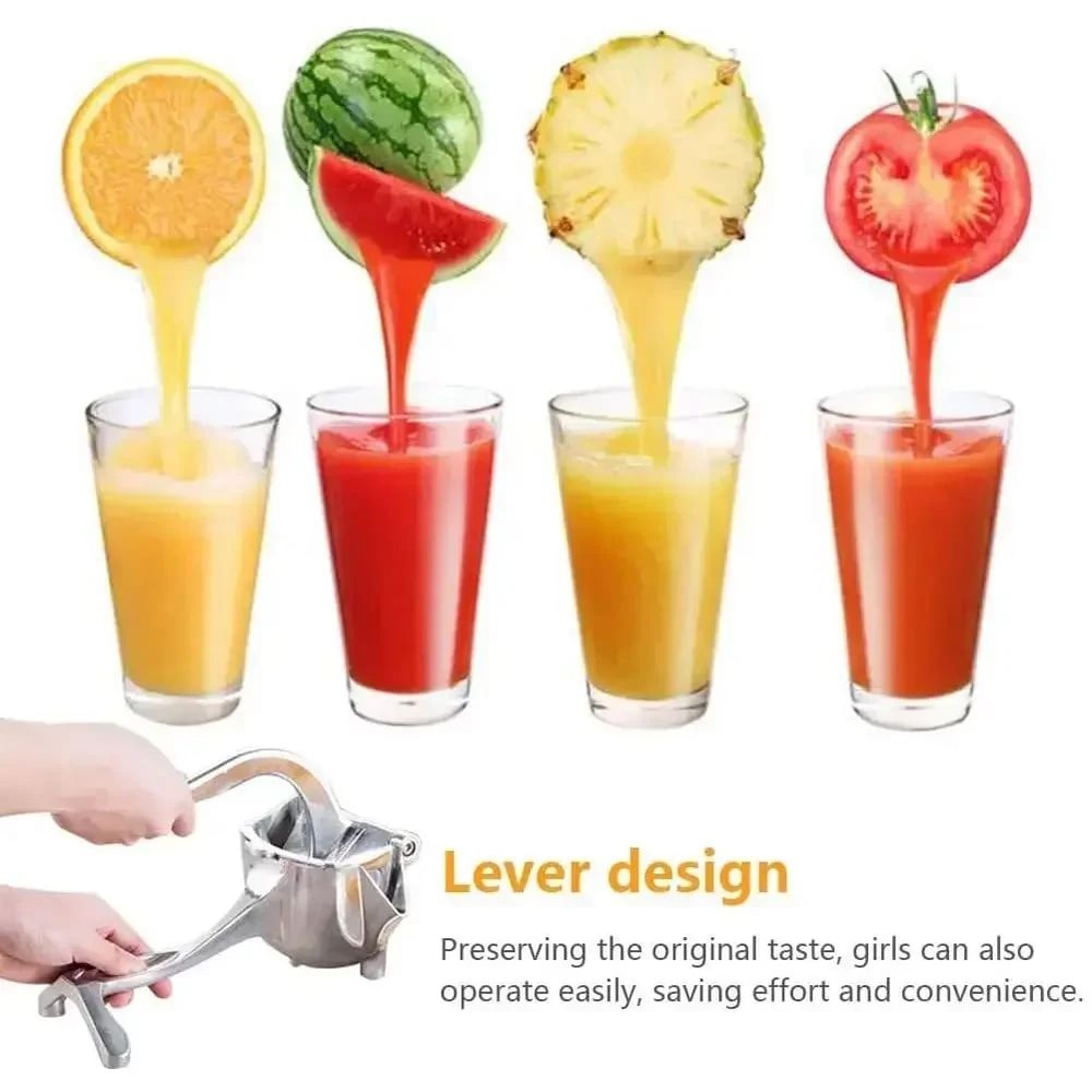 Manual Aluminum Alloy Fruit Juicer Squeezer Handheld Fresh Citrus Juice Extractor For Lemon Lime G 4