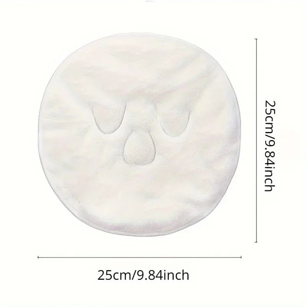 Reusable Hot Cold Compress Facial Towel Mask Moisturizing Face Steamer Wrap For Soft Skin Care D 4