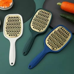 double sided vegetable cutter with stainless steel blade, potato peeler carrot cheese slicer grater kitchen tool