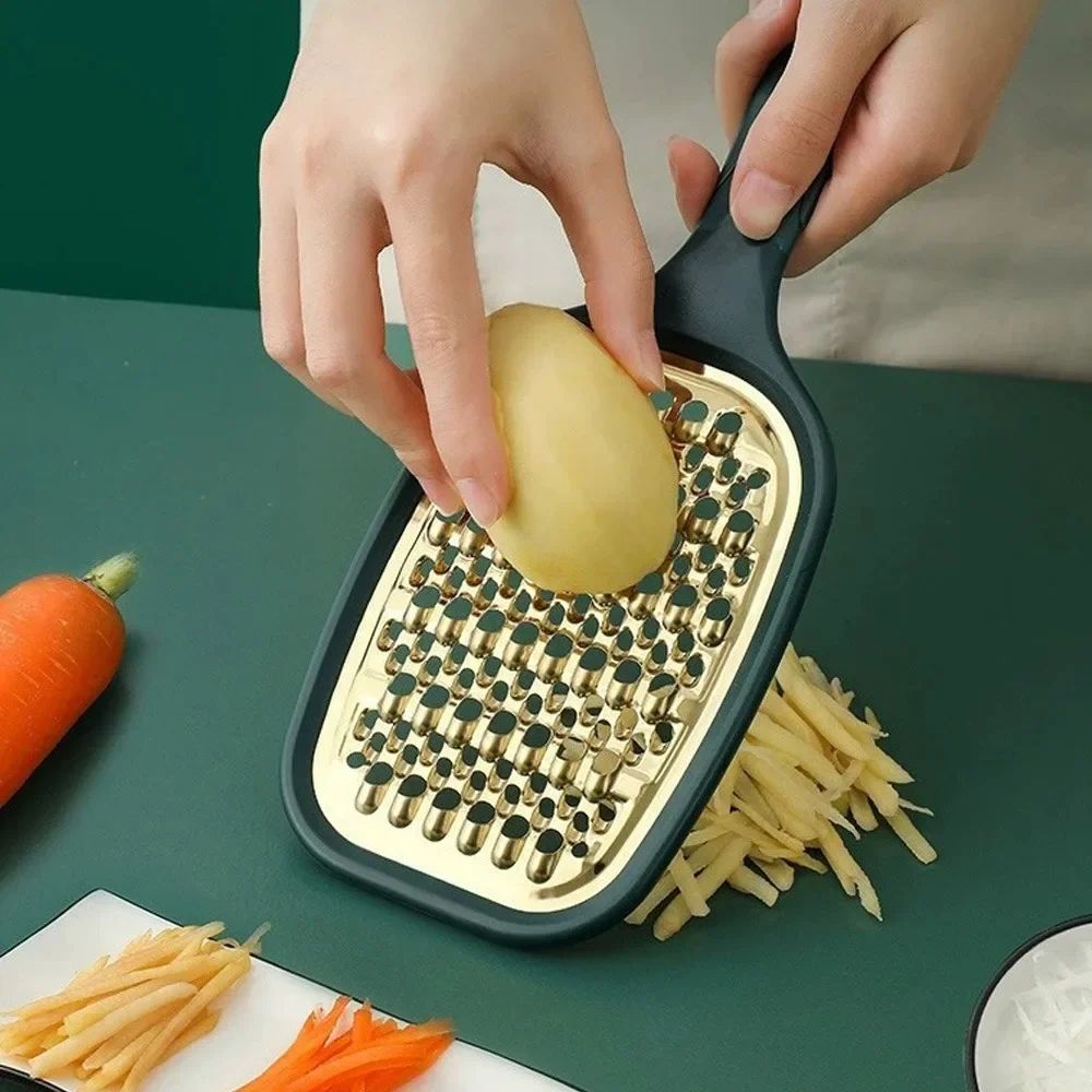 Double Sided Vegetable Cutter With Stainless Steel Blade Potato Peeler Carrot Cheese Slicer Grater 2