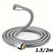 Stainless Steel Shower Hose Extension 15m Or 2m Flexible Anti Tangle Bathroom Handheld Shower Water 0
