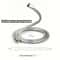 Stainless Steel Shower Hose Extension 15m Or 2m Flexible Anti Tangle Bathroom Handheld Shower Water 7