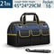 Waterproof Tool Bag 13 To 23 Inch Heavy Duty Electrician Storage Toolkit Multi Pocket Wear Resistan 11