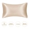 Silky Satin Pillowcase For Hair And Skin Soft Mulberry Style Pillow Case Standard Queen King Wrinkl 9