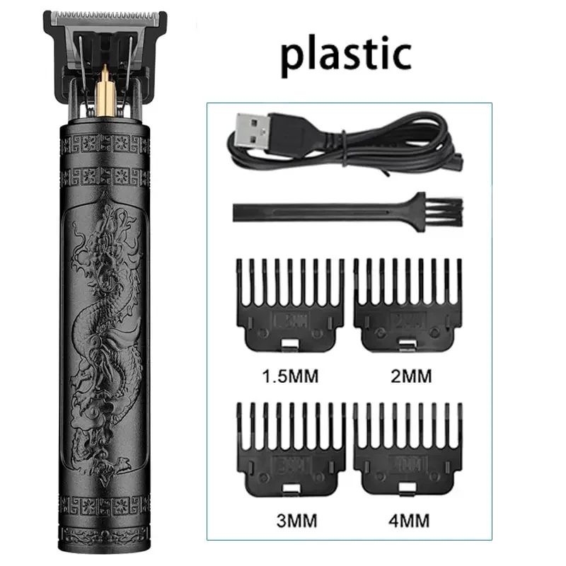 T9 LCD Hair Trimmer For Men Precision Beard And Body Clipper Wet Dry Waterproof Blades 90 Minute Ru 6