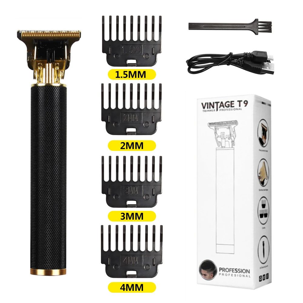 T9 LCD Hair Trimmer For Men Precision Beard And Body Clipper Wet Dry Waterproof Blades 90 Minute Ru 11