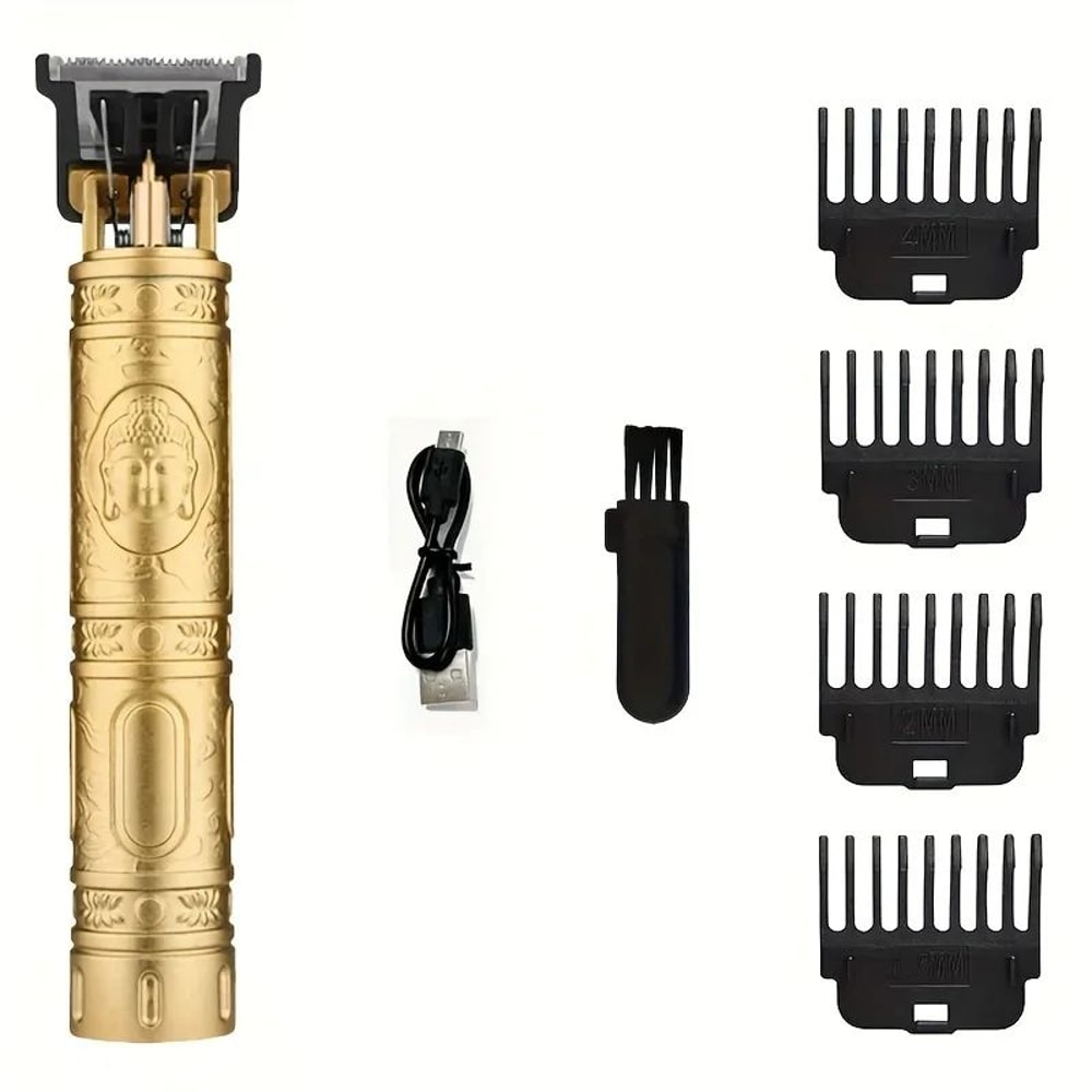 T9 LCD Hair Trimmer For Men Precision Beard And Body Clipper Wet Dry Waterproof Blades 90 Minute Ru 22