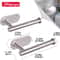 Stainless Steel Adhesive Toilet Paper Holder Set Of 2 No Drill Bathroom And Kitchen Paper Towel Rac 14