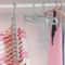 3 Piece 9 Hole Foldable Clothes Hangers Space Saving Heavy Duty Plastic Closet Organizer For Wardro 4