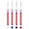 Deep Hole Long Nib Marker Set 4 Piece Waterproof Marking Pens For Metal Woodworking Bathroom DIY 8