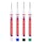 Deep Hole Long Nib Marker Set 4 Piece Waterproof Marking Pens For Metal Woodworking Bathroom DIY 9