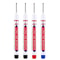 Deep Hole Long Nib Marker Set 4 Piece Waterproof Marking Pens For Metal Woodworking Bathroom DIY 15